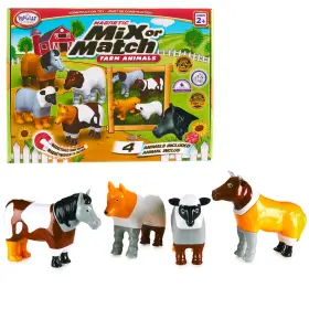 B07m5r4vrk Popular Playthings Magnetic Animals For Toddlers 1-3 Mix Or Match Animal Toys