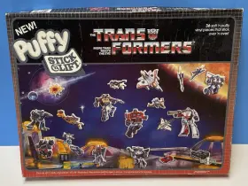 Presto Magix 078581033021 The Transformers Puffy Stickftn Lift Play Set 1985 Complete