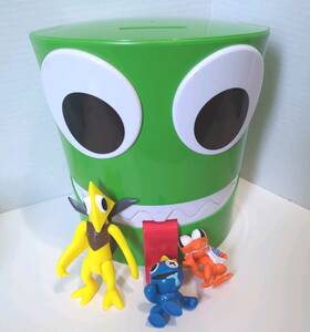 Rainbow Friends 91519289 Green Series 3 Bundle Action Figure Playset And Figures Toy Set