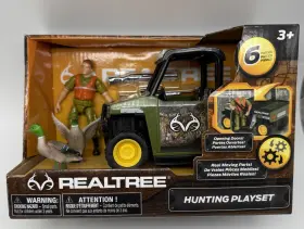 21710t22 Realtree 6 Piece Duck Hunting Playset Scale 1 18 By Nkok #21912-new Dog And 2