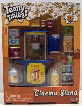 Rms 840419727903 Teeny Tinies Cinema Stand 20pc Mini Food Playset Dollhouse