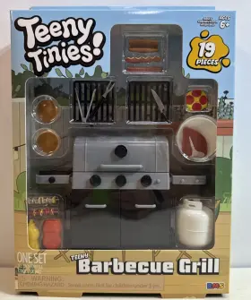 Rms 840419728184 Teeny Tinies Barbecue Grill 19pc Mini Food Playset Dollhouse