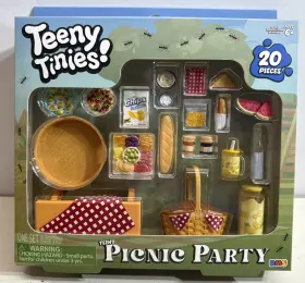 Rms 840419728269 Teeny Tinies Picnic Party 20pc Mini Food Playset Dollhouse New