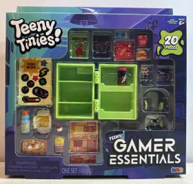Rms 840419746553 Teeny Tinies Gamer Essentials 20pc Mini Food Playset Dollhouse