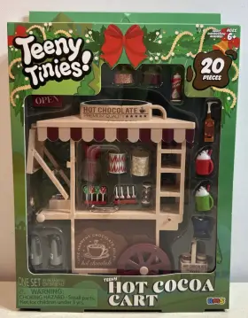 Rms 840419749219 Teeny Tinies Hot Cocoa Cart 20pc Mini Food Playset Dollhouse