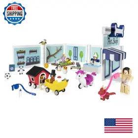 B08cxtyz7j Roblox 888 Rog0177 Celebrity-deluxe Playset Wave 6 Pet Store