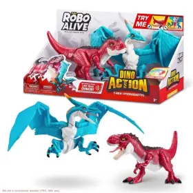 Robo Alive 193052056528 Dino Wars - Series 1 Combo Pack T-rex And Pterodactyl