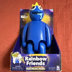 Df2023 Roy & Elacio Llc And Rainbow Friends Blue Deluxe Figure Playset Shake Me Plastic
