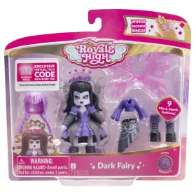 B0cnhz345v Royale High 3 Inch Dark Fairy Fashion Doll - 9 Accessories Virtual Item Code Ser