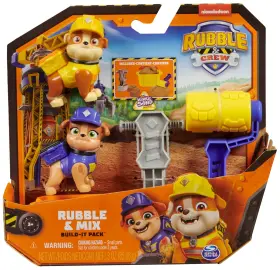 85.05g Rubble & Crew 778988459294 And Mix Action Figures Set With Of Kinetic Build-i