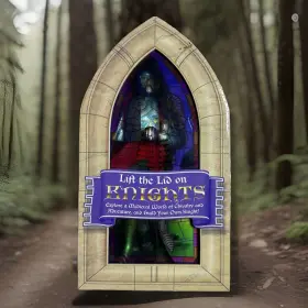 Running Press 048693411253 Lift The Lid On Knights Build Your Own Knight Kit New Craft Kids Medieval World