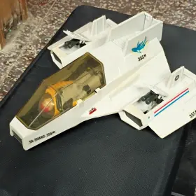 Sa-sharc-355m Sa-sharc Playset With Vehicle And Action Figure Gijoe Vintage