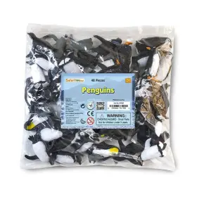 B006heikby Safari Ltd. Penguins Bulk Bag - Miniature Toy Set 48 Piece Collection