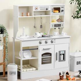 Sainsmart Jr. B0d9ypqbsc Jr. Play Kitchen For Kids Wooden Playset Lights Sounds Ice