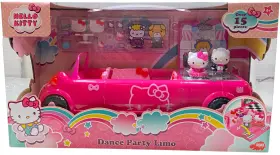 Sanrio 006333068218 Hello Kitty Dance Party Limo Playset Pink New