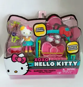 Sanrio 658382246730 Hello Kitty Xoxo Garden Tea Party Playset Mini Doll Accessories 2013