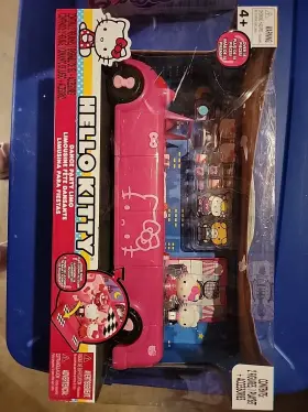 Sanrio 801310841501 Hello Kitty Dance Party Limo Playset Pink New