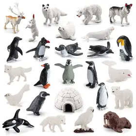 B0c5mvt2gn Scahow 26pcs Arctic Animal Figures Polar Toys Figurines Penguins