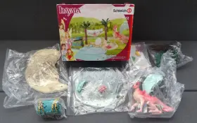 42436 Schleich 055744030000 New Bayala Dragon Island Playset Hammock Treasure Tattoo Fantasy