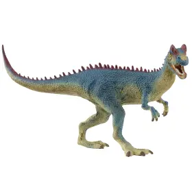15046 Schleich Dinosaurs Dilophosaurus 9 Inch Red-blue Dino Figurine Movable Jaw Kids 4