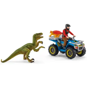 41466 Schleich Dinosaurs Quad Escape From Velociraptor
