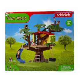 42408 Schleich Farm World Adventure Tree House Playset 28 Pieces