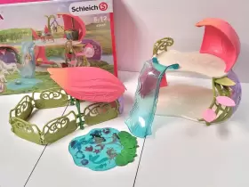 42445 Schleich Bayala Glittering Flower House Playset No Furniture Or Figures