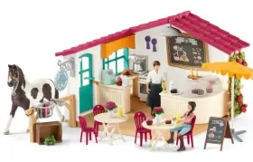 42519 Schleich - Horse Club Rider Cafe #42519 Sealed Nib Discontinued