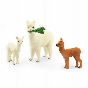 42544 Schleich Wht Alpaca Set -42544