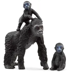 42601 Schleich Wild Life - Gorilla Family 3 Pieces Animal Figurines Kids Ages
