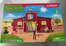 42606 Schleich Farm World Animal Playset With 92 Pcs Figurines And Accessories #42606