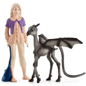 42636 Schleich Wizarding World Of Harry Potter 2-piece Set Luna Lovegood And Baby Thestral