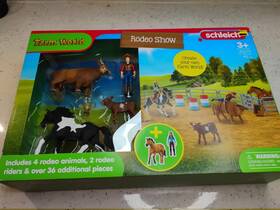 Schleich 42679 Farm World Rodeo Show 42 Pc Playset Figure Collectible Set New