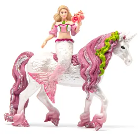 70593 Schleich Bayala Mermaid Feya Riding Underwater Unicorn