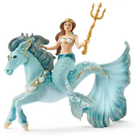 70594 Schleich Bayala Mermaid Eyela On Underwater Horse