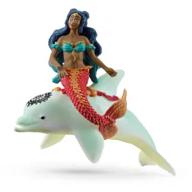 70719 Schleich Bayala - Isabelle On Dolphin Figurine Playset Vinyl Kids Ages 5