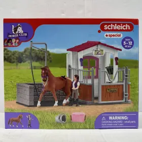 72177 Schleich Horse Wash Set Ltd Ed Chestnut Hanoverian Mare Box - Brand New