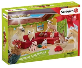 97700 Schleich Farm World Advent Calendar Toy Set Germany Ages 3-8 #97700 New In Box