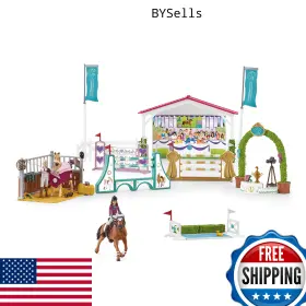 B08w4m6fwk Schleich Horse Club 86-piece Playset Toys For Girls And Boys Ages 5-12