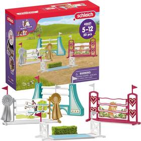 Schleich B0bdmqwy3d Horse Club - 30pc Obstacle Course Accessories For Figurines