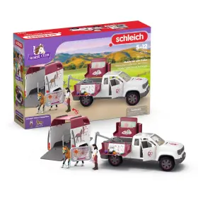 B0dk76rn7l Schleich Horse Club 90 Pc Mobile Vet With Trailer Playset And Toy