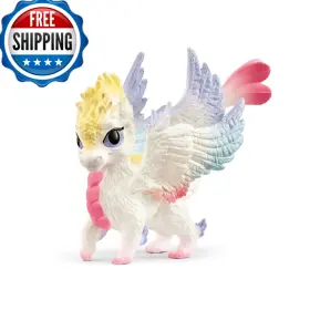 B0dk783kss Schleich Bayala - 4 Rainbow Baby Dragon Cute Toys For Girls And Boys
