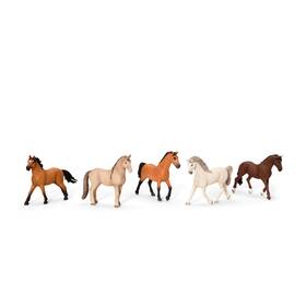 Schleich B0ftgfsdh8 Horse Club - 5pc Figurine Playset Realistic Horses For Girls An