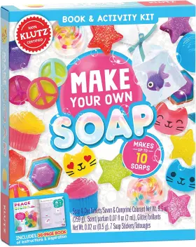 Scholastic 9781338106459 Make Your Own Soap Activity Kit For 72 Months To 180 Blocks Of Clear So