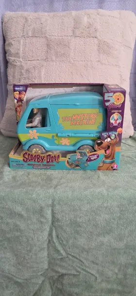 06089 Scooby-doo Mystery Machine With Fred Figurine Nib Playset Rare Walmart Exclusive