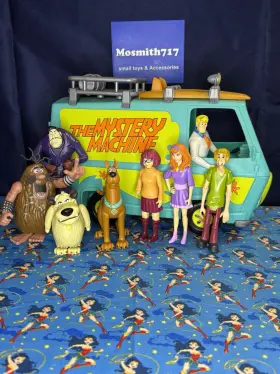 259471 Scooby Doo Scooby-doo Mystery Machine Van Playset With Figures
