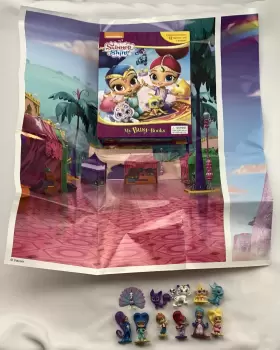 Shimmer And Shine 782764333709 My Busy Book In Great Condition Free Shipping