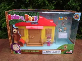 Simba Toys 006592916336 Masha And The Bear- Mashas House Playset By