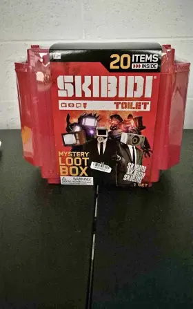 Lpkd603913 Skibidi Toilet Mystery Loot Box Playset 20 Items Action Figures