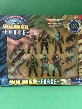 Soldier Force 026275712011 Snake Squad Speed Troopers Military Men Play Set New In Package